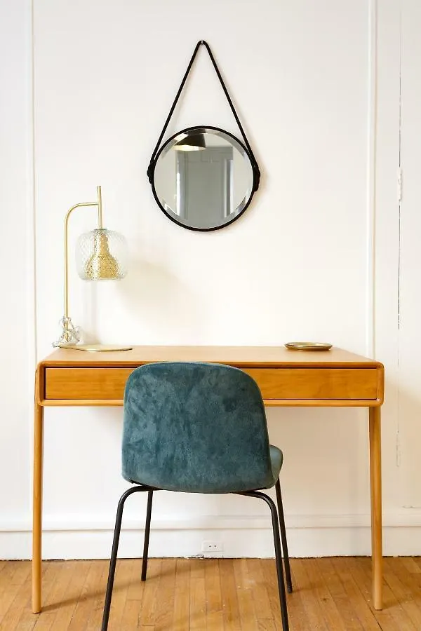 Habitat Parisien - 2Br-1Ba - Courcelles Parc Monceau Apartment Paris